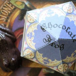 DIY Harry Potter Chocolate Frog Boxes (Free Printable)