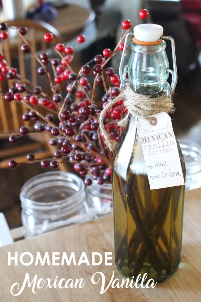 Vanilla Extract with Gift Tag