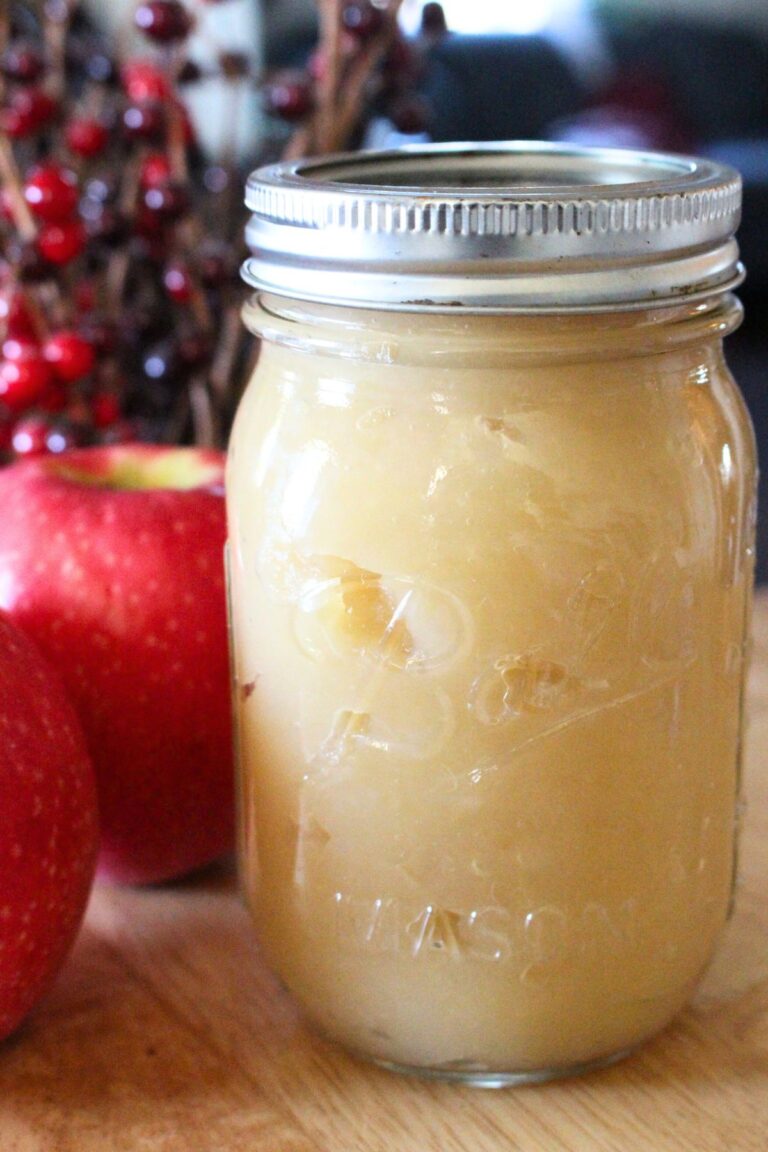 Canning Applesauce (without sugar)